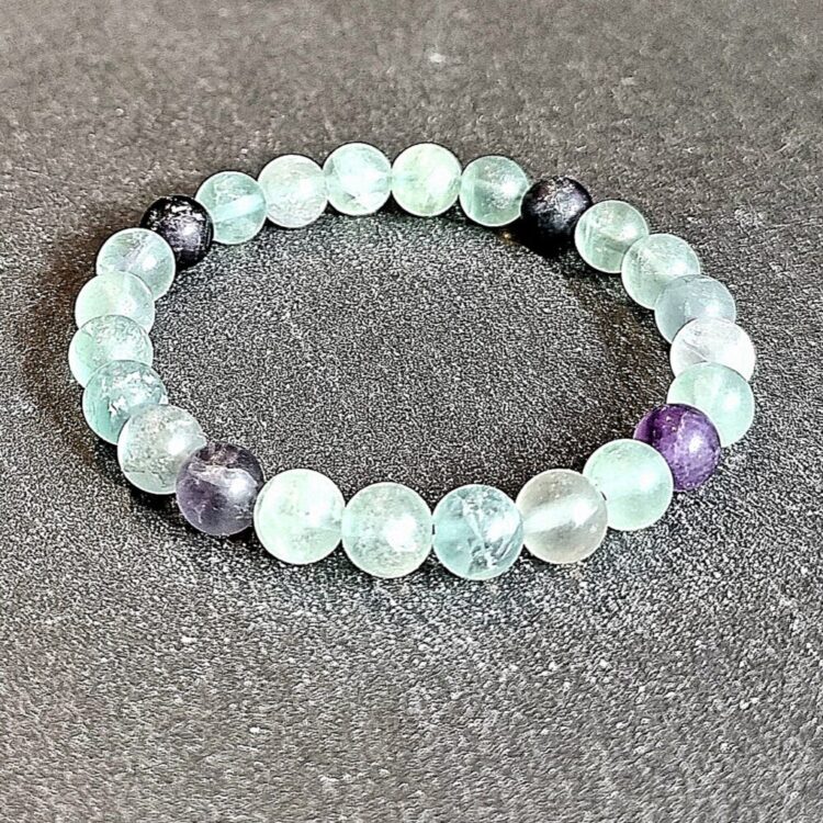 Bracelet Fluorite mat