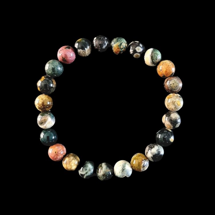 Bracelet Jaspe Orbiculaire Brillant