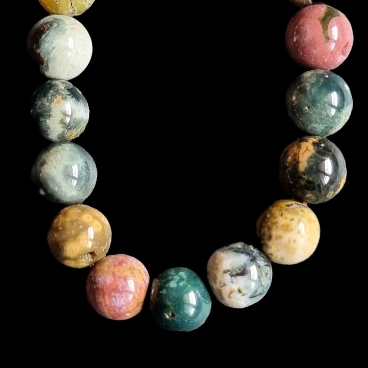 Bracelet Jaspe Orbiculaire Brillant