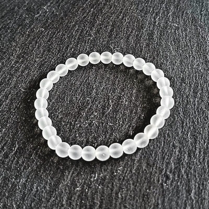 Bracelet Cristal de Roche mat